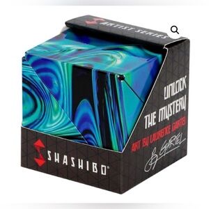 Shashibo Shape Shifting Box Fidget Artist Series Mystic Ocean NEW!!
